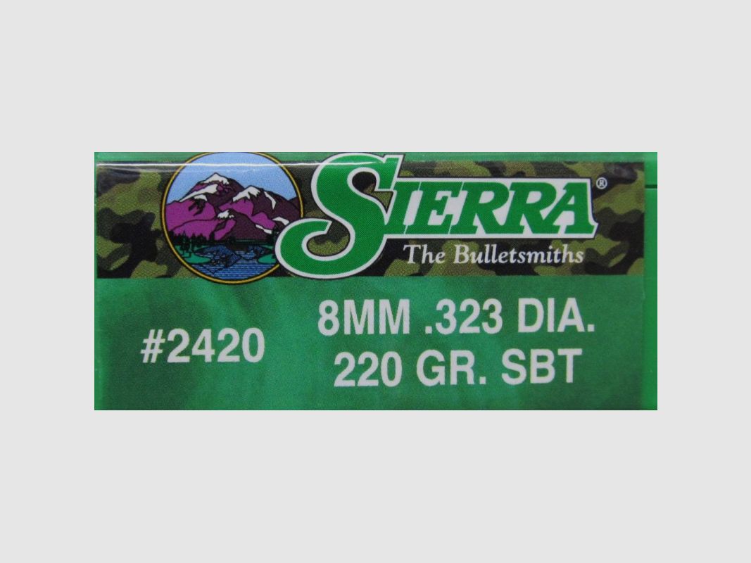 SIERRA PALLE CAL 8MM 220 GR SBT, immagine 1 di 2