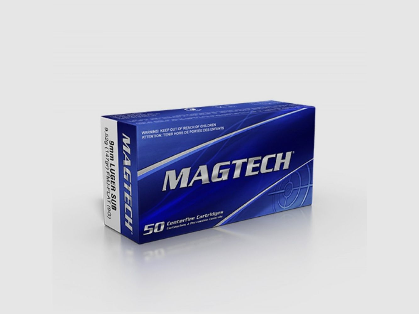 9mm Para Magtech 147gr subsonique VM VE50
