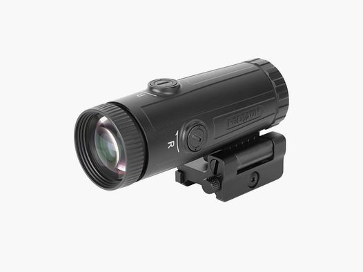 Holosun Magnifier HM6X, 6 fach Vergrösserung, schwarz, Picatinny, Jagd, Sportschiessen, Softair