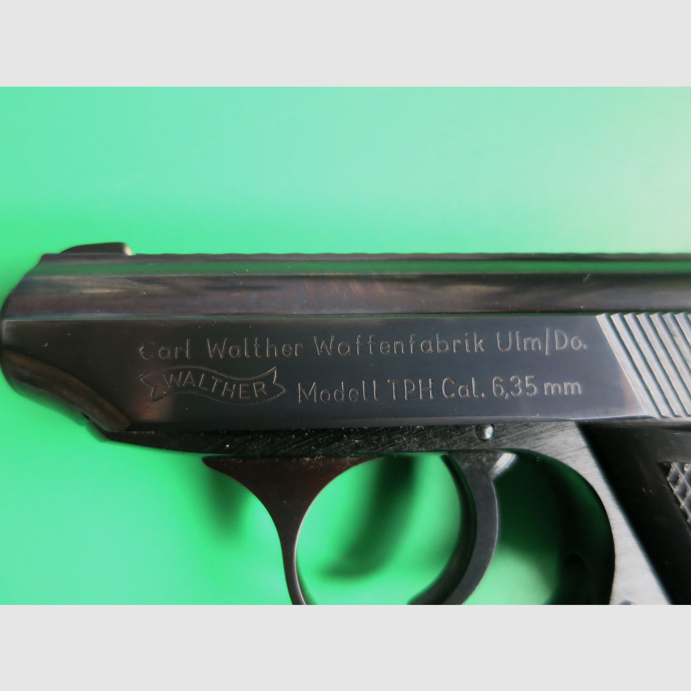 Walther/Ulm, Modell TPH, Kal. 6,35 mm Browning, Taschenpistole, sehr gut     #78, Bild 8 von 9