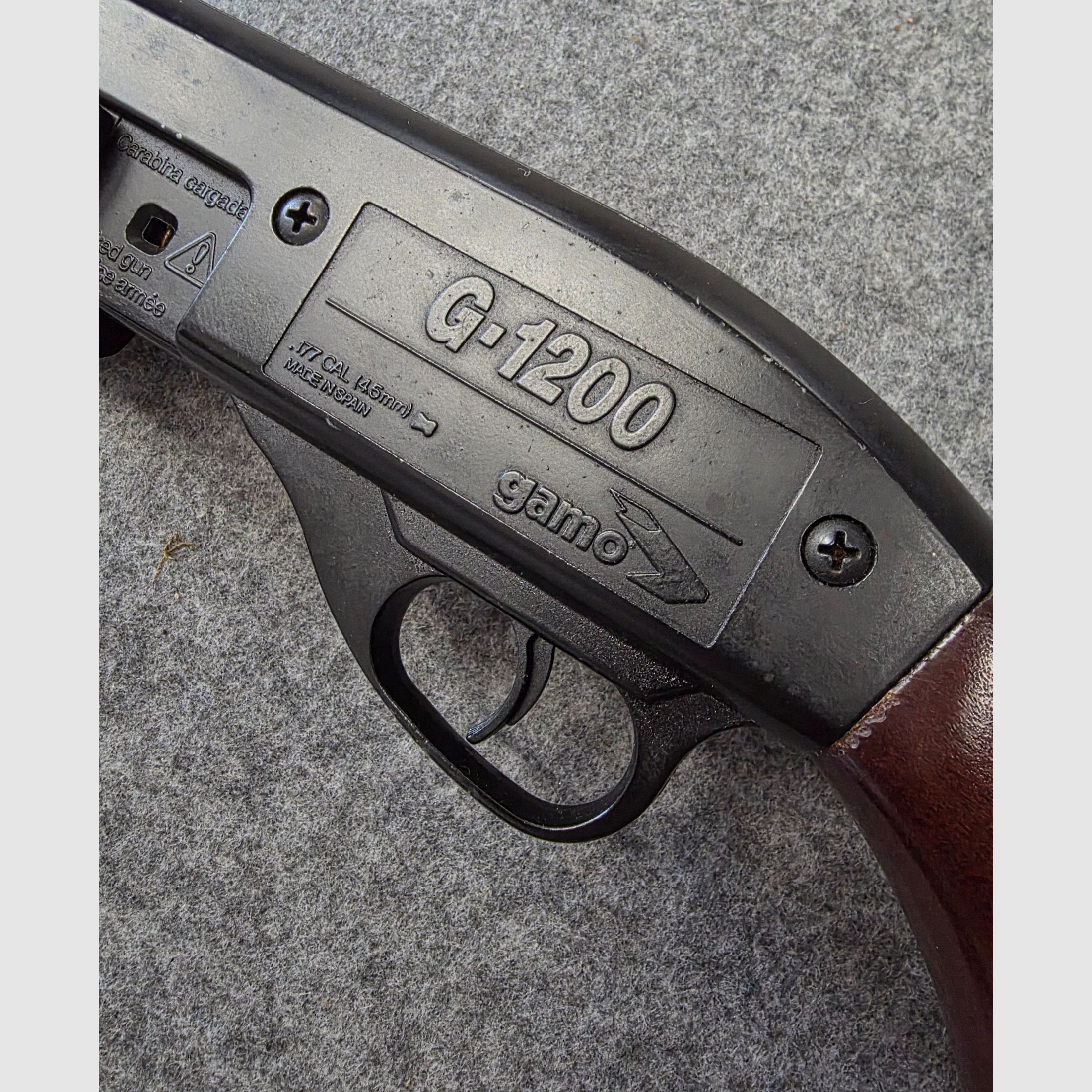 Gamo 1200 pump-action CO2 rifle stock rifle Cal. 4.5mm Diabolo, imagen 10 de 11