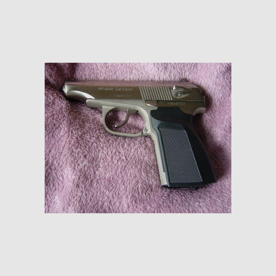 Baikal Makarov MP654K nickel steel Co2 Pistole