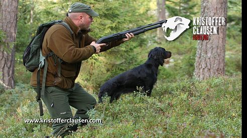 Hunting capercaillie and blackgrouse by Kristoffer Clausen