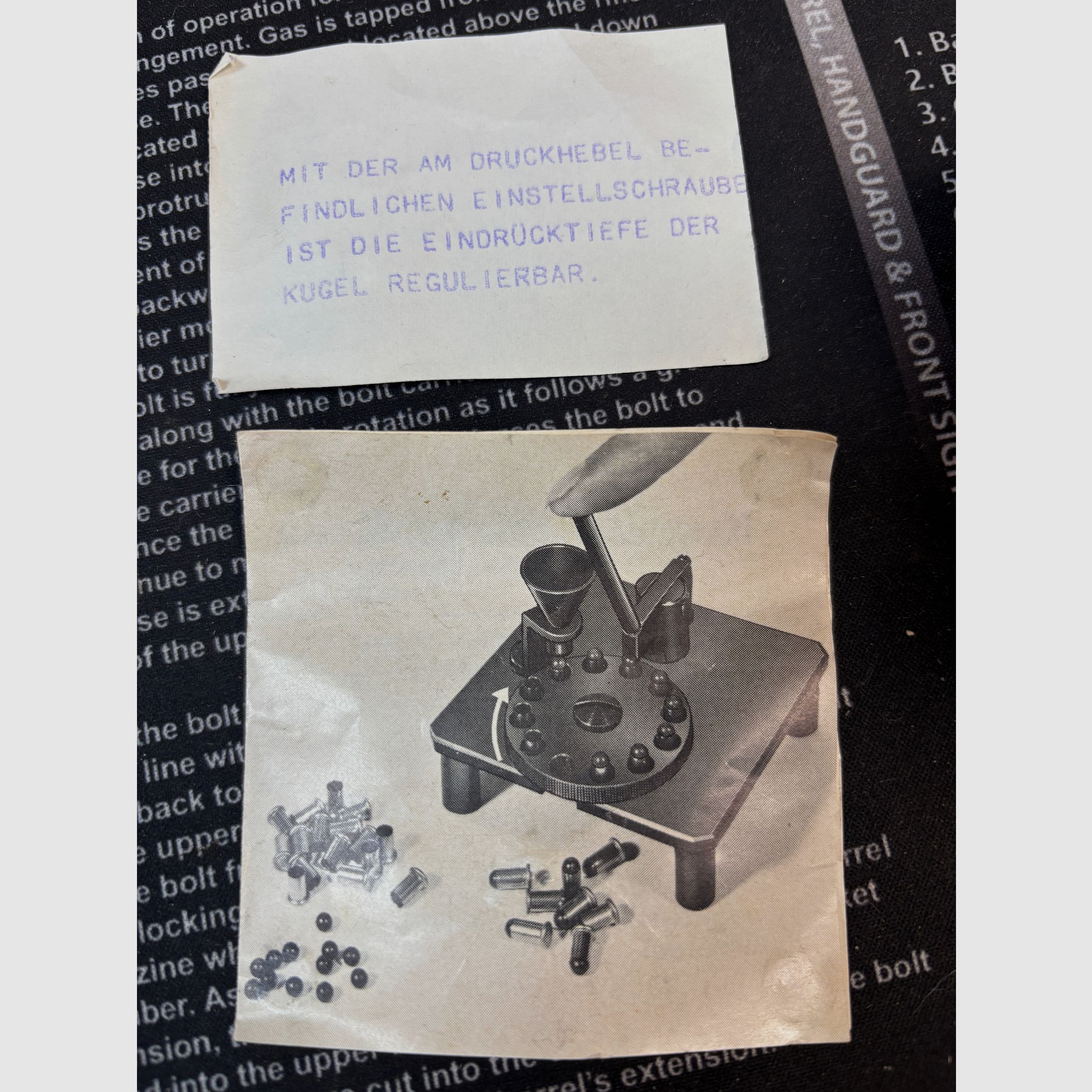 Rarität ! 4mm Lang Zimmerstutzen Kugelsetzgerät Neuwertig in OVP Sammler !!