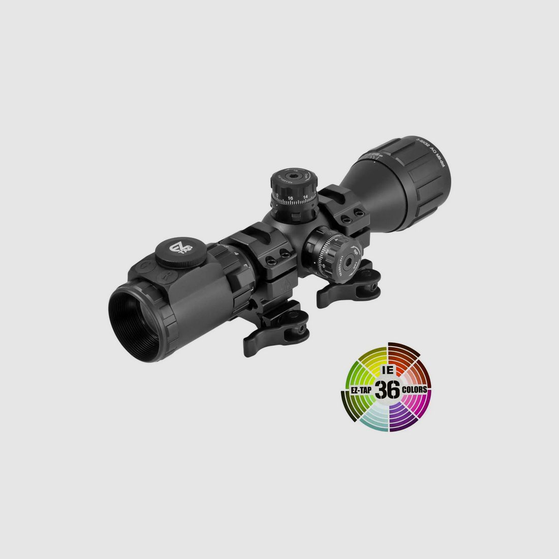 Like-new UTG Bugbuster 3-9x32 IE riflescope (36 colors, Mil-Dot) - SCP-M392AOIEWQ