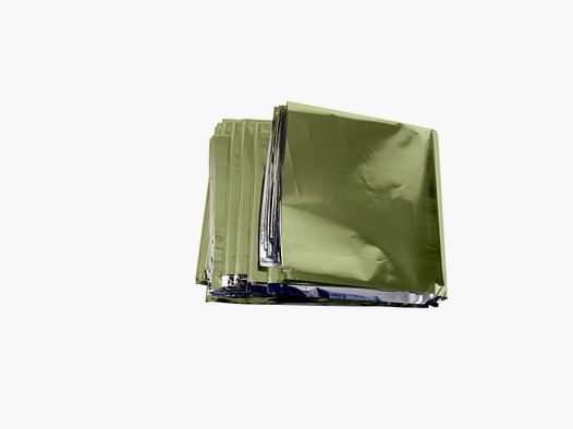 Survivaldecke Oliv/Silber XL