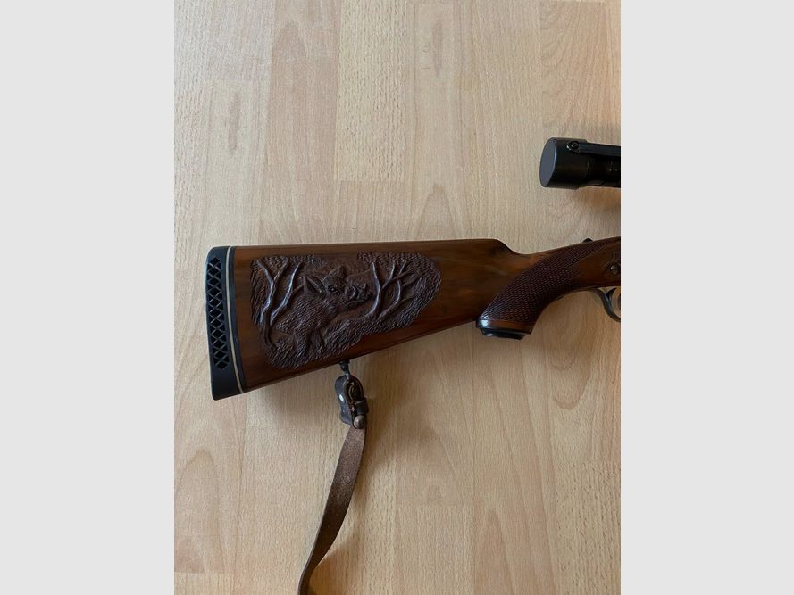 Steyr-Daimler-Puch Repetierstutzen 7x64 mit HELIA Optik