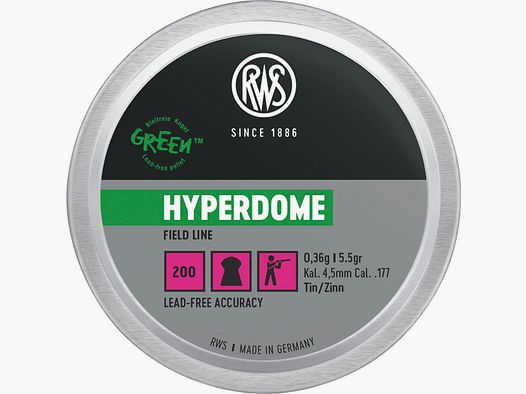 RWS Hyperdome 4,5 mm 200 pz.