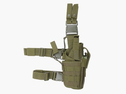 2-Ways Carrying Type Tactical Drop Leg Holster - Olive [8FIELDS]