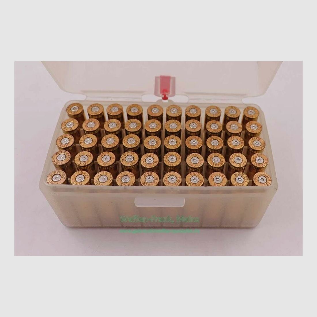 RWS (WZd.Fa.Rottweil) cartuchos de armas largas, usados