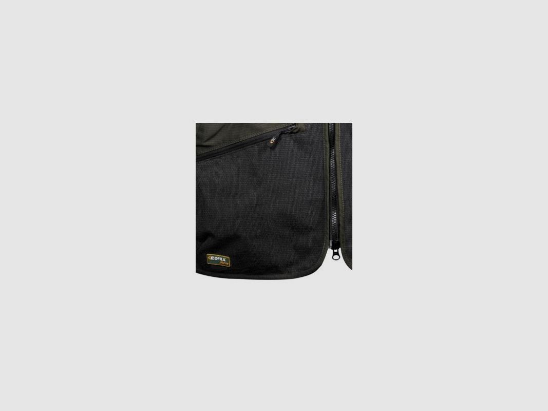 Cofra Groene Gilet Model Wulfen Art. V324-0-03 COFRA, afbeelding 5 van 8