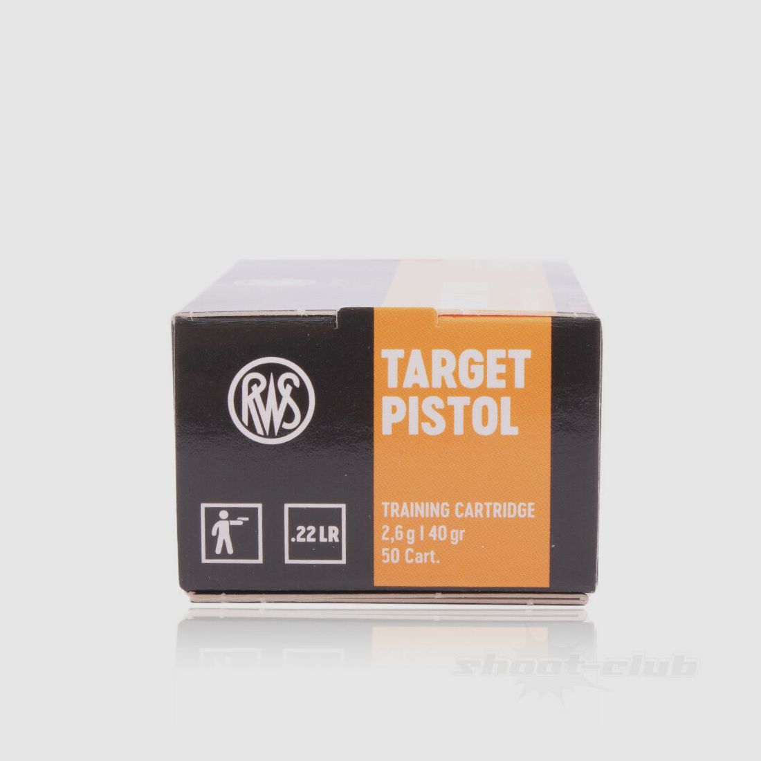 RWS Target Pistol LRN 40grs 50St .22lr