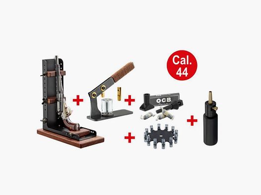 Kit BP Maker Cal 44 et 36: Presse pour barillet + support + poire + kit cartouches papier + amorceur Pack BPMaker
