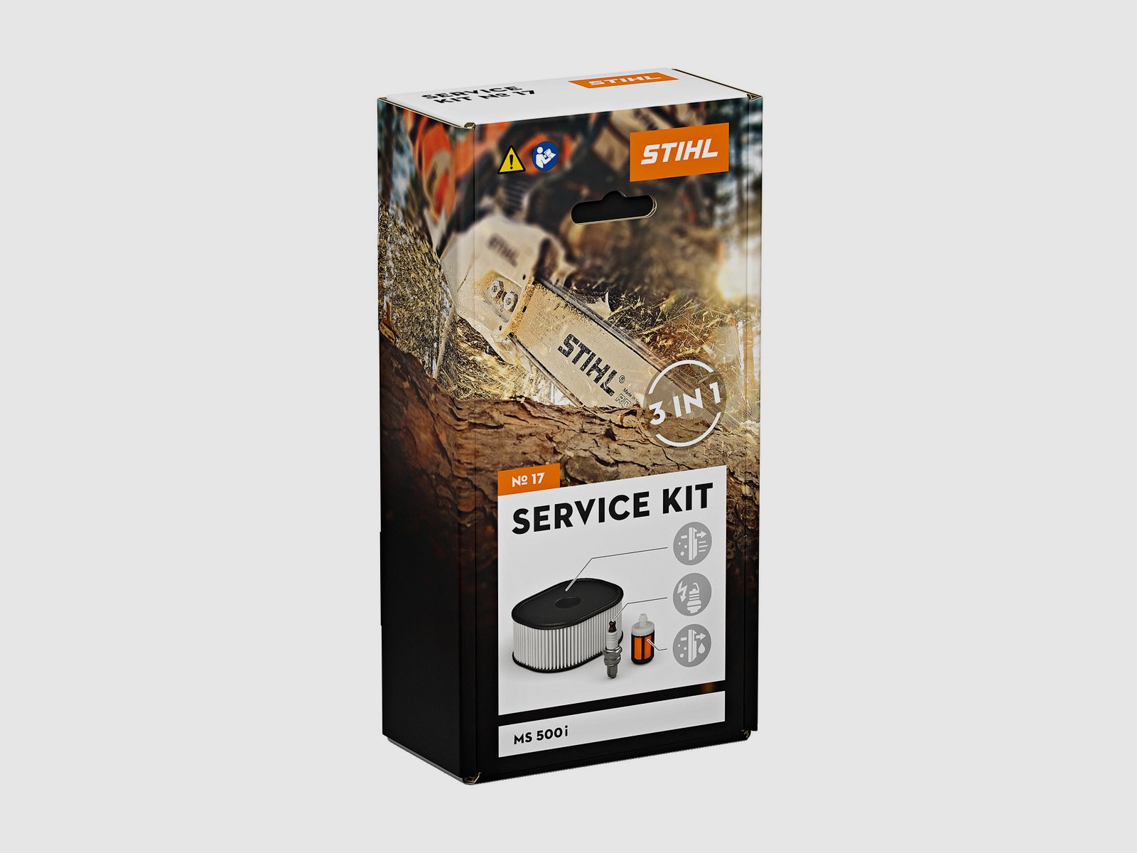 Stihl service kit for chainsaws