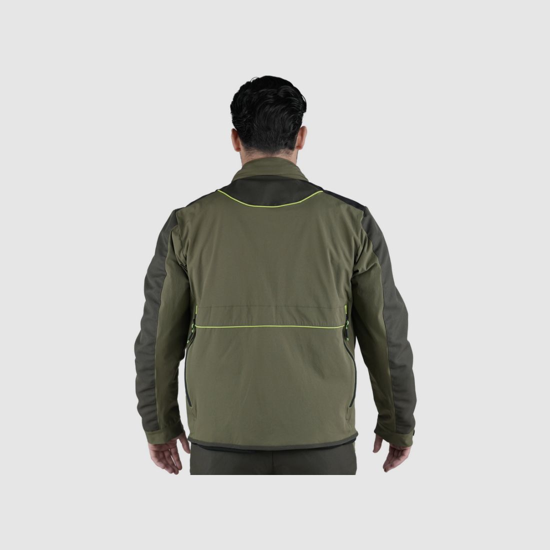Veste de Chasse Masseria 84 Vert Fluo, image 3 sur 3