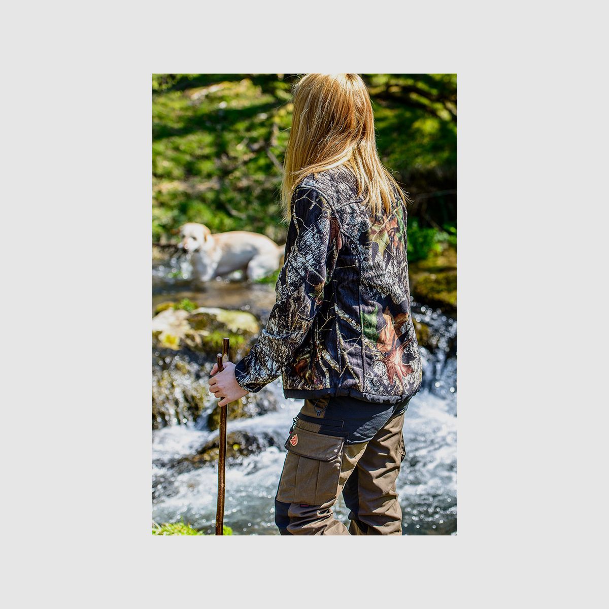 SHOOTERKING Softshell Damen Jacke 2 in 1 Mossy Oak Camo