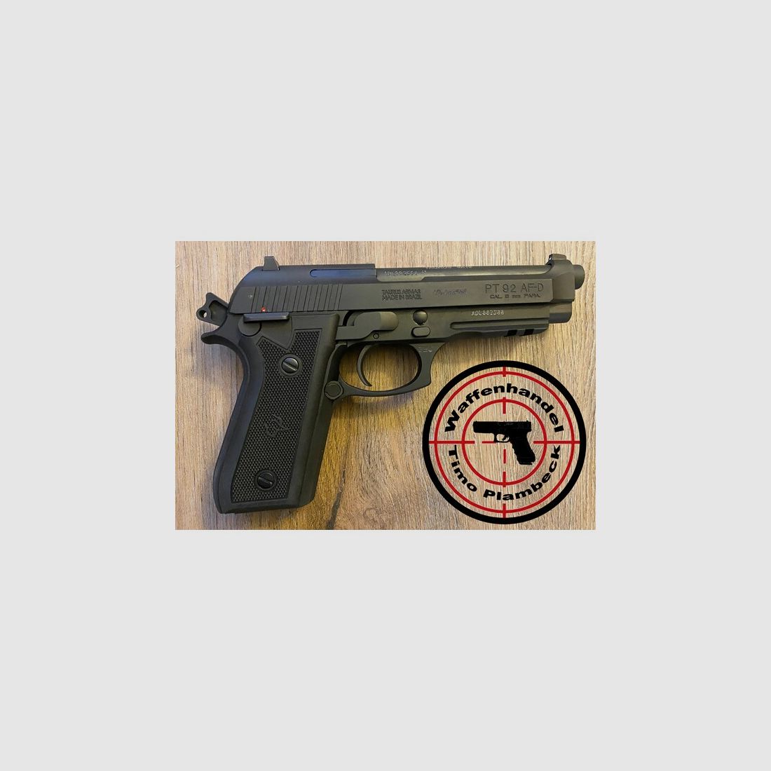 Selbstladepistole     Taurus  PT  92  AF-D     im Kaliber 9mm Luger