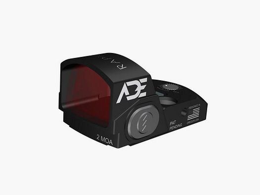 ADE Raptor RD3-020 Red Dot Sight Shake Awake with 2 MOA Red Dot and Trijicon RMR Screw Pattern