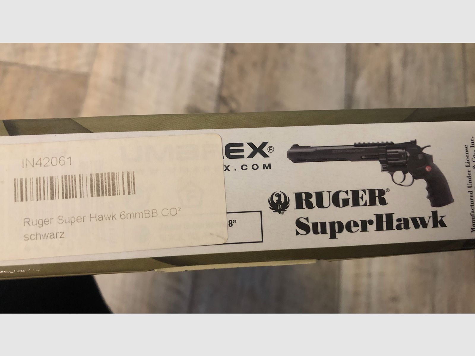 Ruger Super Hawk, Umarex, 6mm BB, CO2, Schwarz, Airsoft