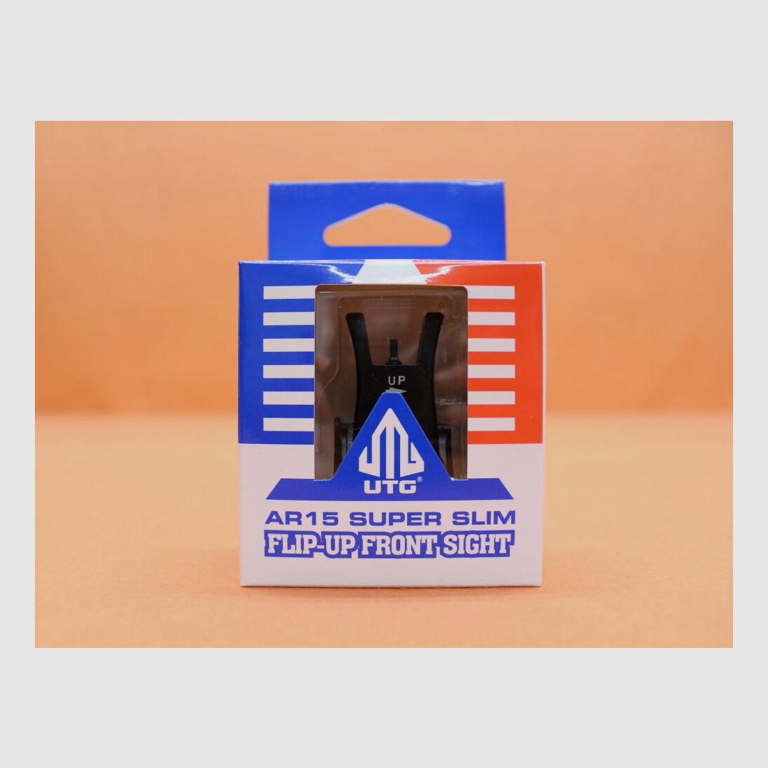 UTG - Leapers UTG Flip-Up Front Sight Low Profile (MNT-755) Tactical Handguard Mount/ Flip-up sight for Picatinny profile