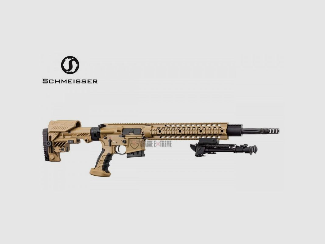 Karabina SCHMEISSER AR15 DMR RAL 8000 18" Kal. 223 Rem Tan, zdjęcie 4 z 5