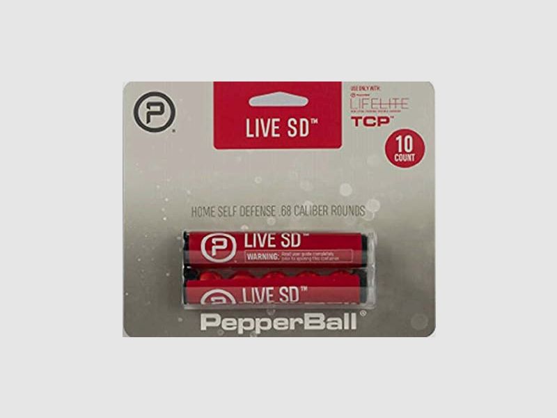 LIVE SD PAVA 68 - PEPPERBALLS - 10 PEZZI