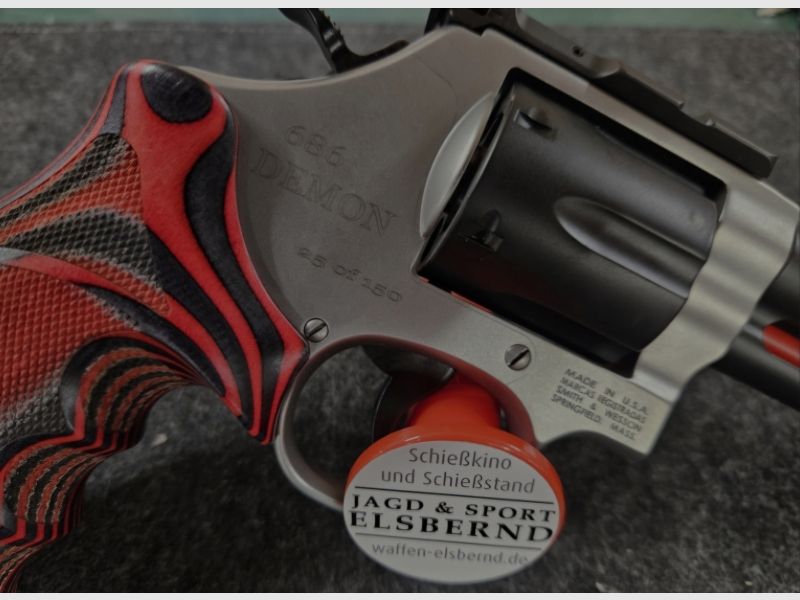 Smith & Wesson 686 Demon Limited Edition Nr. 25 /150, 6 Zoll, Kal. 357 mag