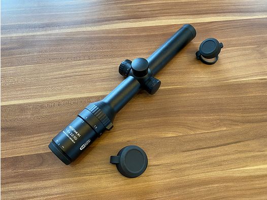 Meopta Meostar R1 1-4x22RD R1r Zielfernrohr Drückjagdzielfernrohr Drückjagdglas K-Dot Leuchtabsehen 