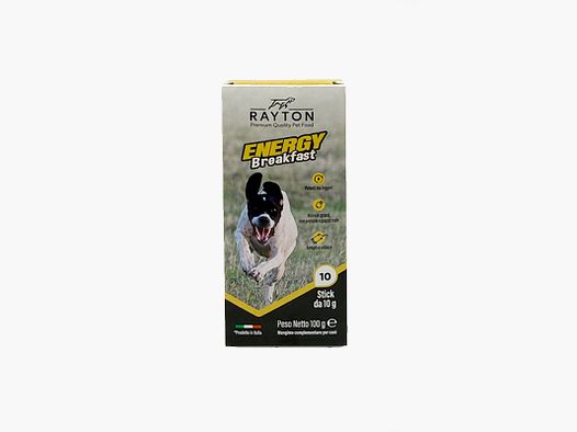RAYTON – ENERGY BREAKFAST | Confezione da 10 stick monodose da 10 g