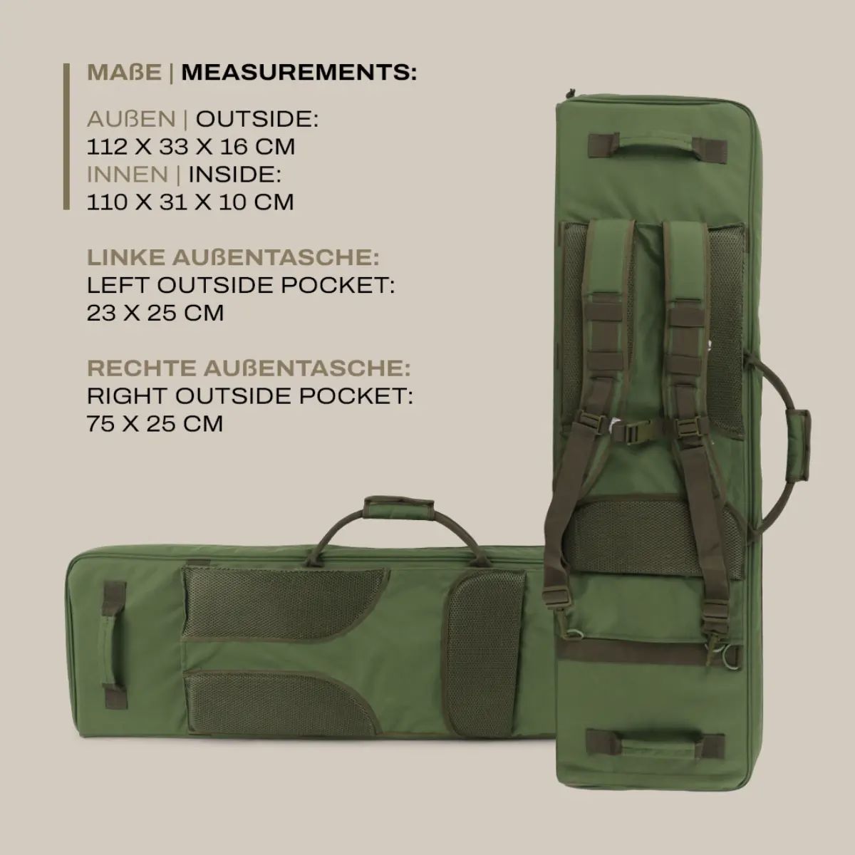Winter Wapen Tas Tactical Forest
