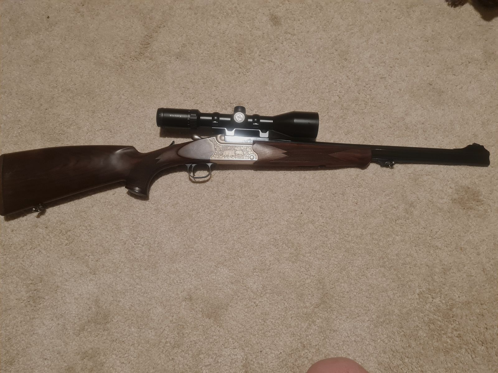 Bockbüchse Heym 26B .30R Blaser
