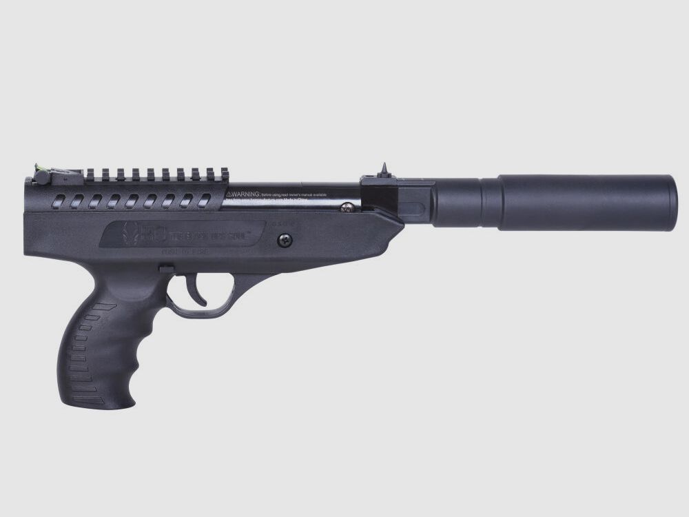 BO ;Manufacture Langley Silencer Black 4.5mm - Air Pressure Spring Pressure | Break Barrel