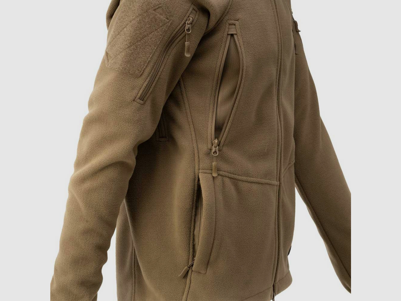 HELIKON-TEX PATRIOT Mk2 HYBRID FLEECE JACKE COYOTE