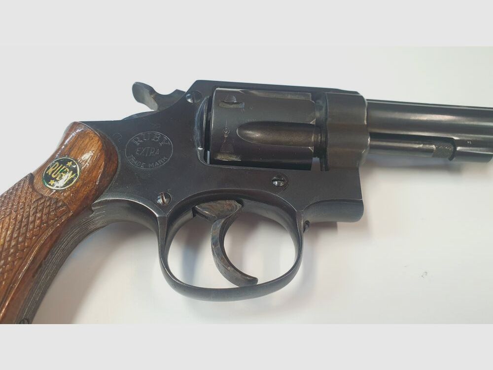 Gabilondo Revolver Gabilondo Ruby mit Lederholster -.22Lr