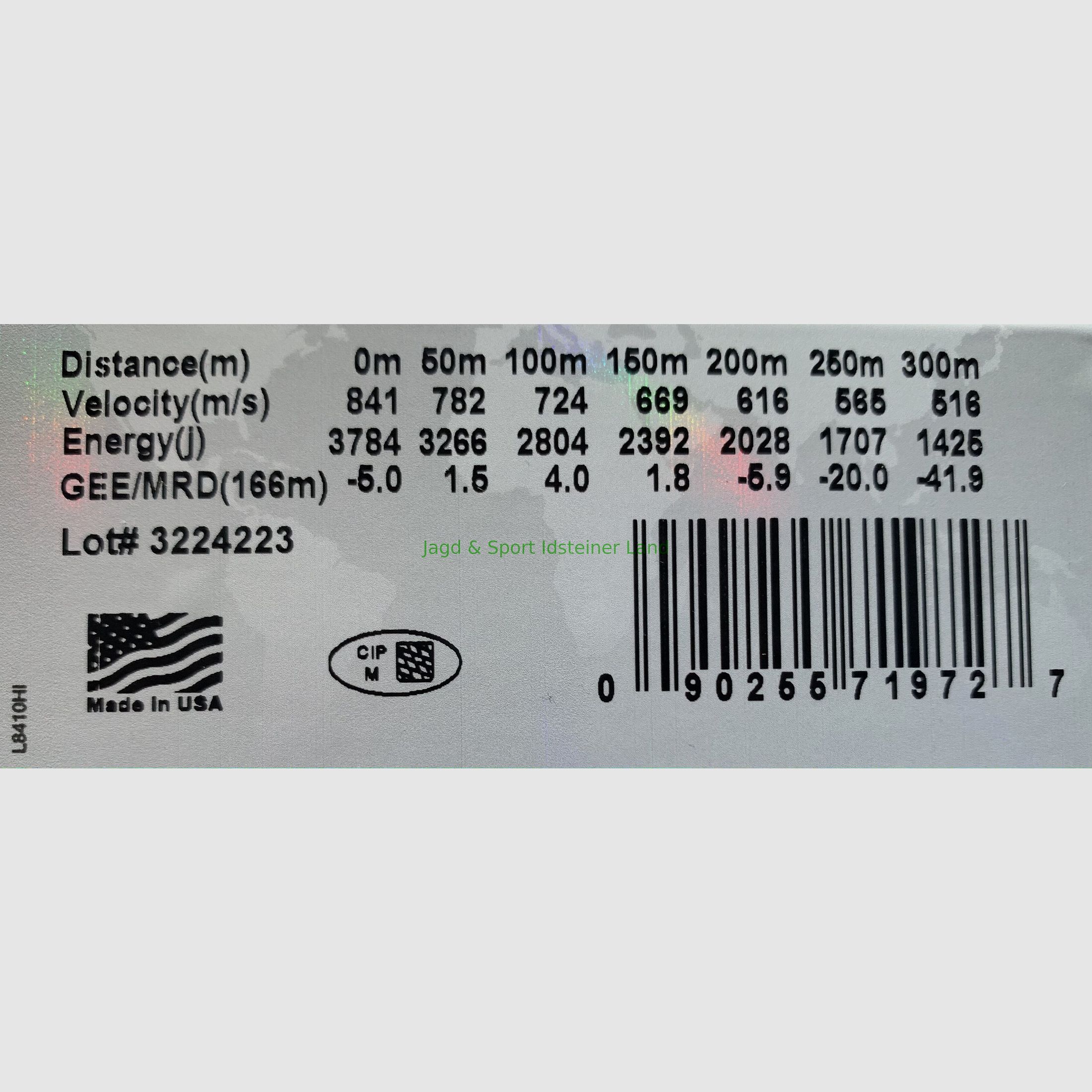Hornady ECX - lead-free - 165grs