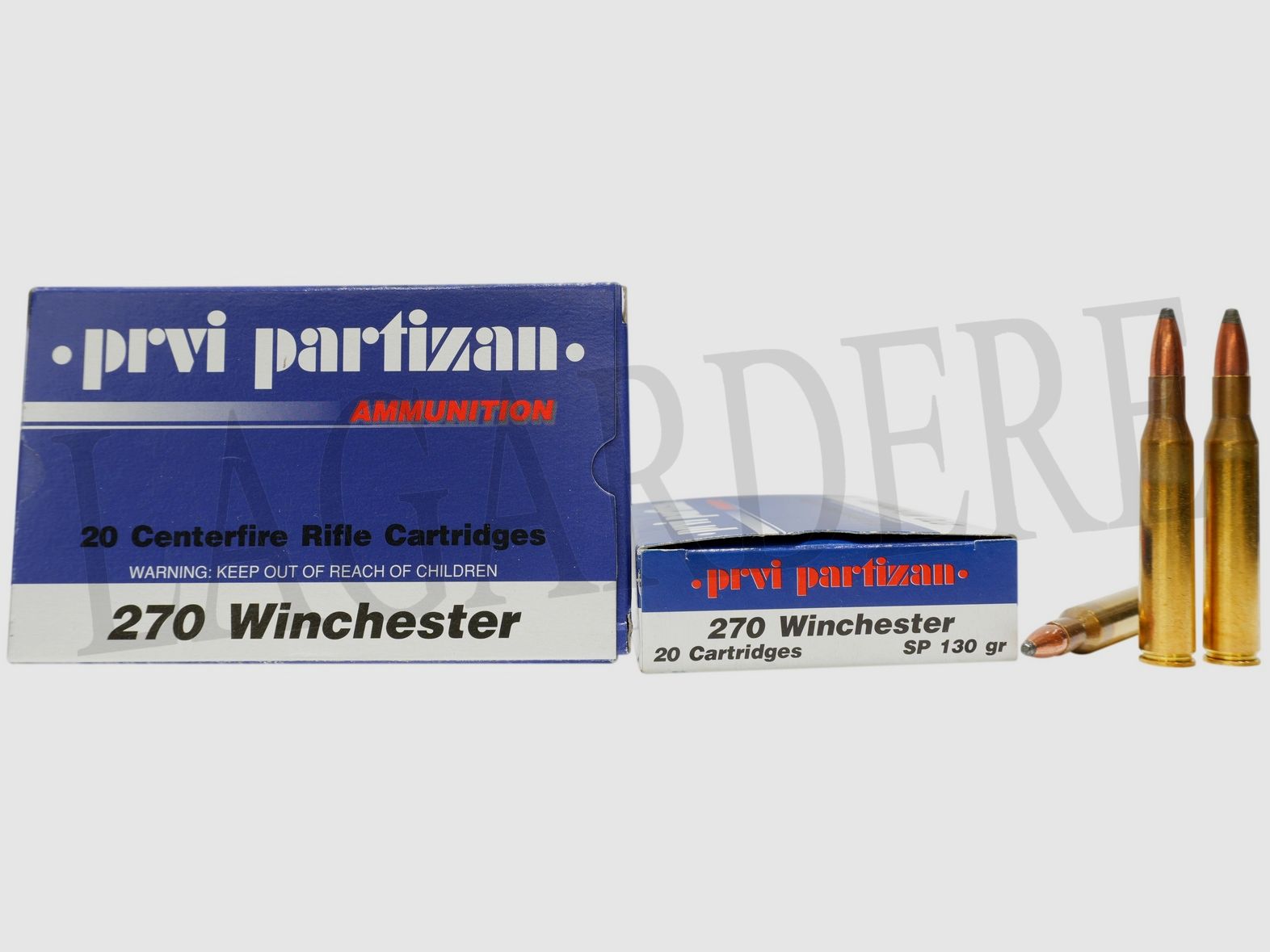 PRVI PARTIZAN A-161 130 GRS / 8,4 G (PATRONE MIT GESCHOSS)