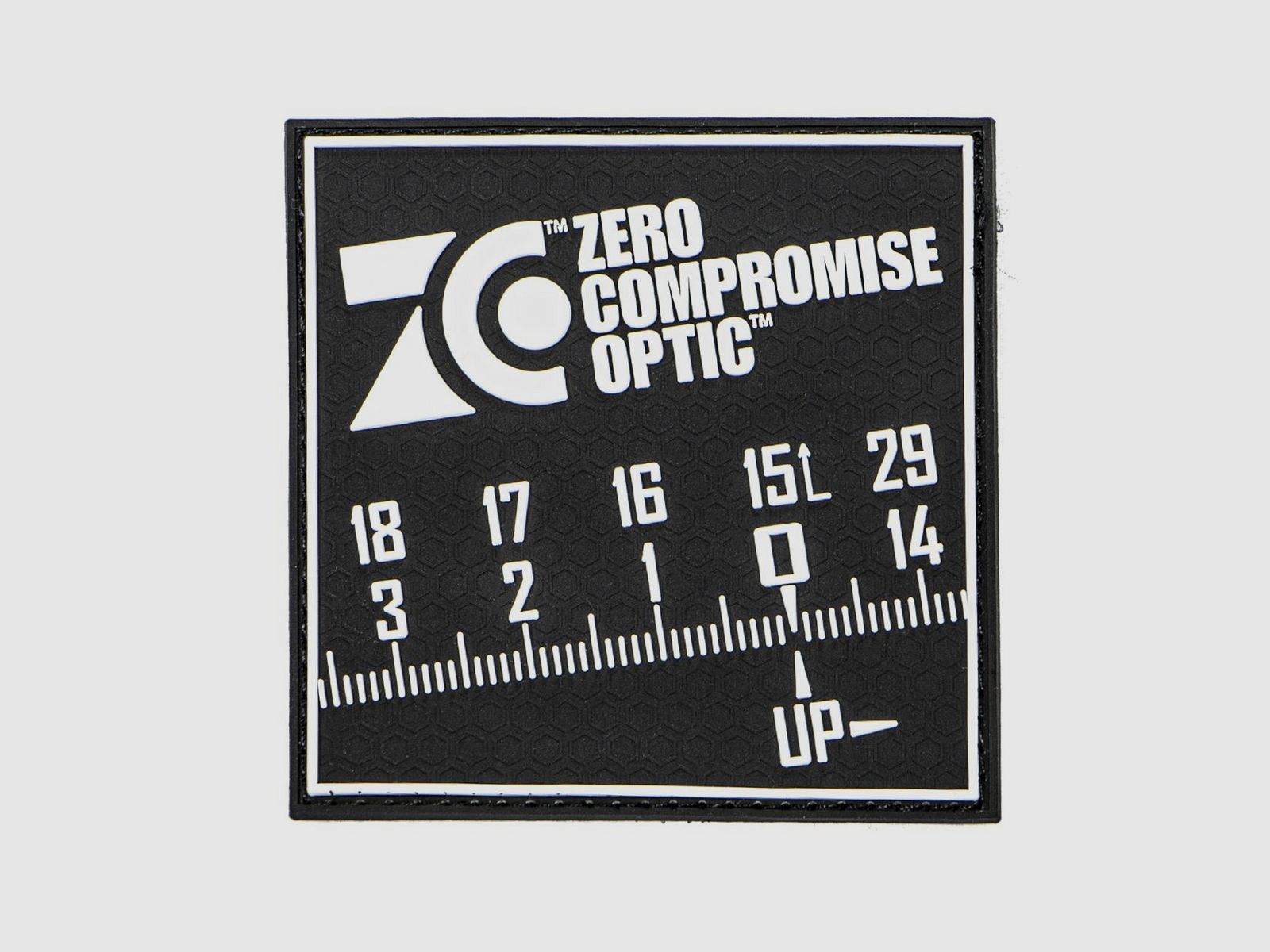 ZCO Zero Compromise Optics rubber velcro patch