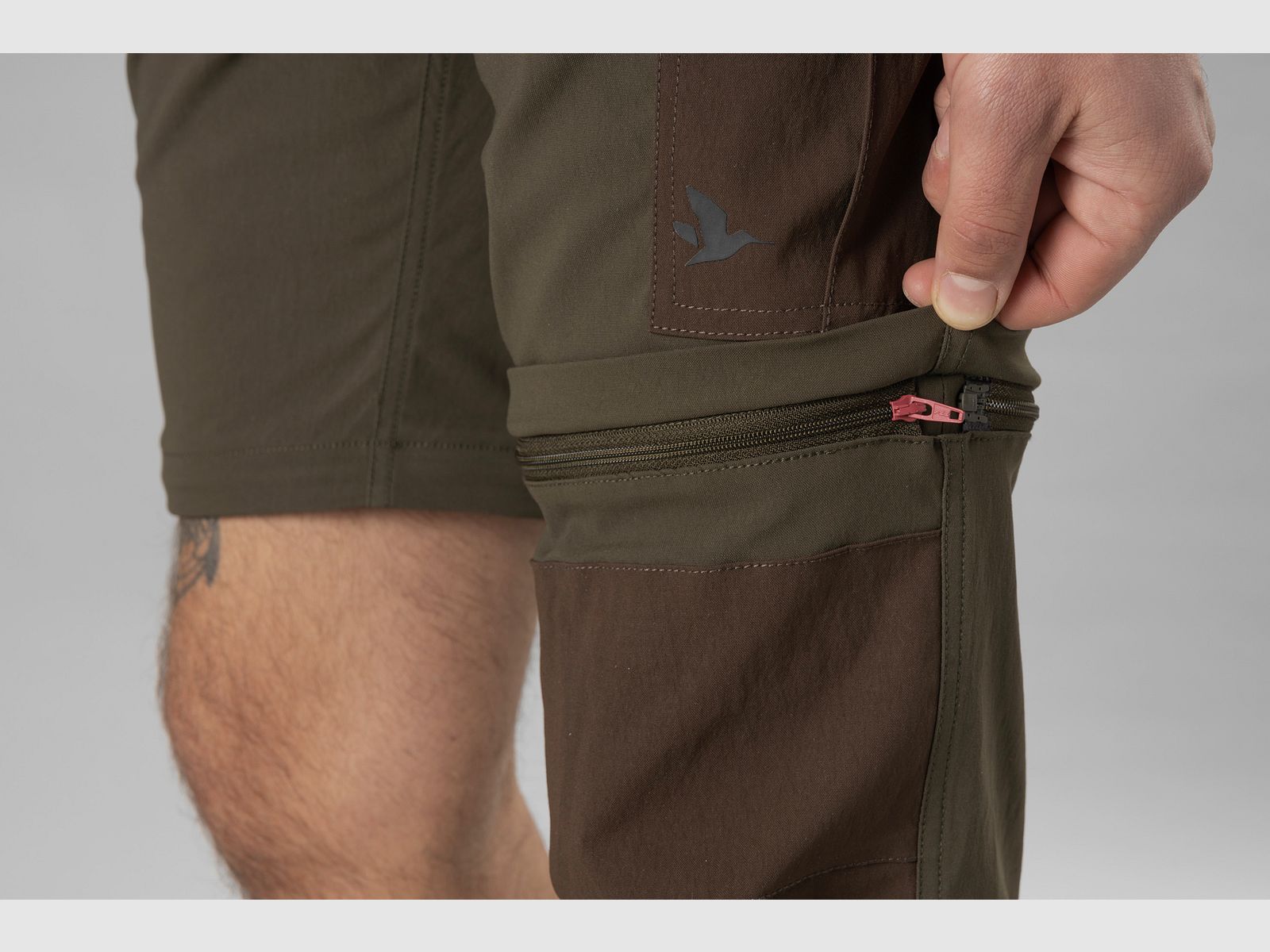 Seeland Birch pantalon à jambes amovibles – Pine Green/Demitasse Brown, image 7 sur 12