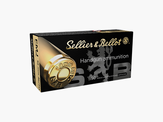 Sellier & Bellot FMJ 180gr. 10 mm Auto (50 stuks)
