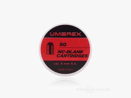 UMAREX NC knalpatronen 9mm R.K. / 50 stuks