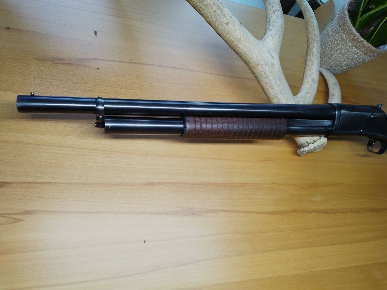 Repetierflinte Norinco 1897 12/70 ÜBERARBEITET Pumpgun Western 