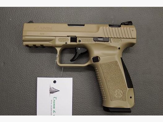 Canik TP9 V2 Desert DA/SA Kaliber 9mm Luger Pistole - Tramm & Hinners Hamburg - Sport- und Jagdwaffen