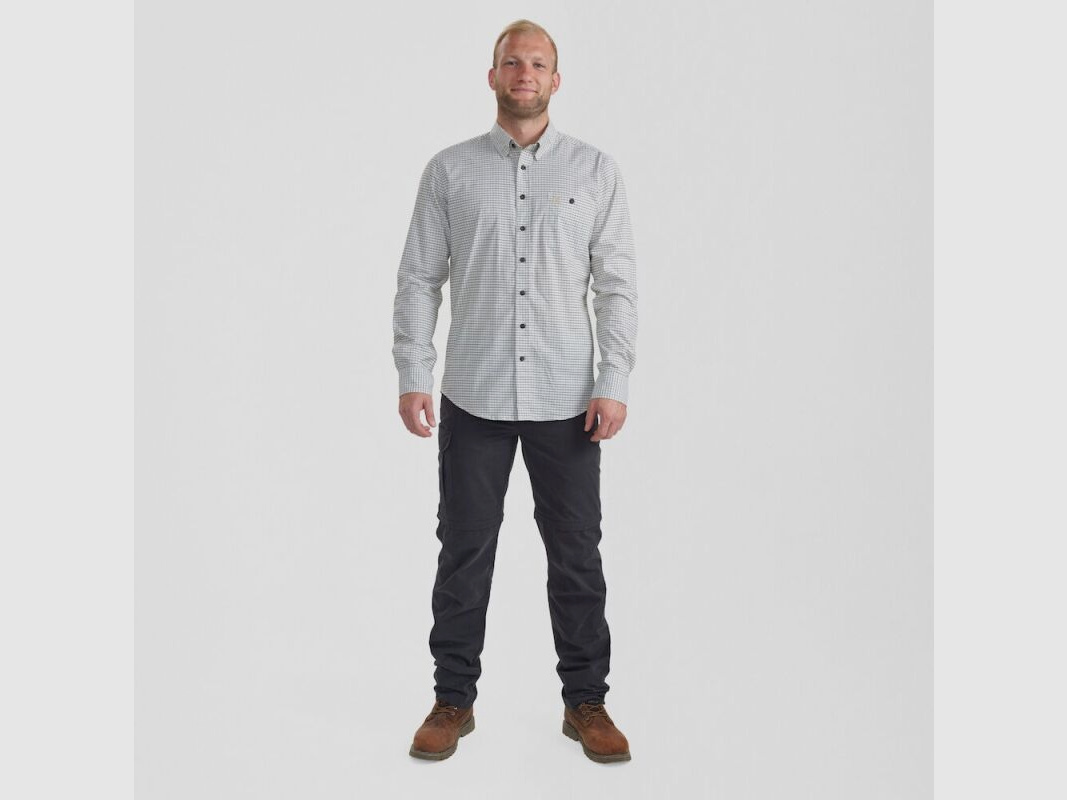 Deerhunter Herren Hemd Samuel Green Check 39/40