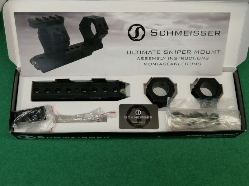 Schmeisser USM Block Montage Für 25,4 mm / 1 Zoll Optiken Für Picatinny Schiene