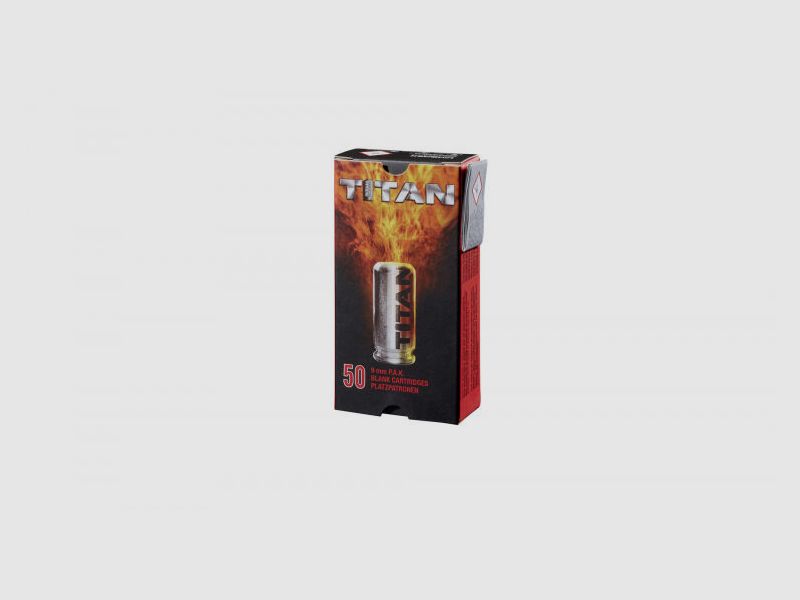 Cartucce a salve Titan 50 pz 9mm P.A.K.