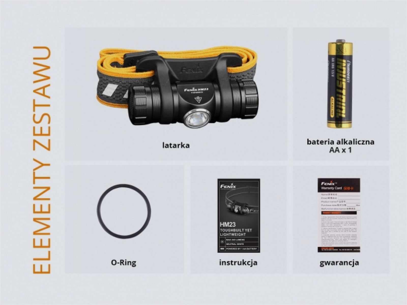 Fenix HM23 linterna frontal, imagen 20 de 20