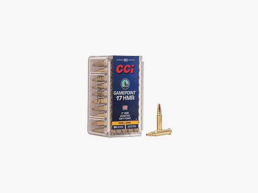 CCI 17HRM Gamepoint 20gr JSP