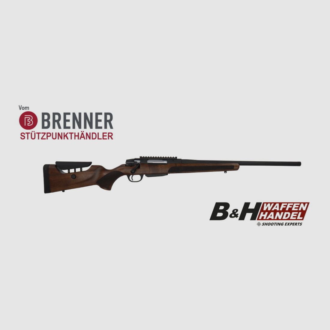 Brenner BR20 L.E. Holzschaft mit verstellbarem Schaftrücken LL 51cm