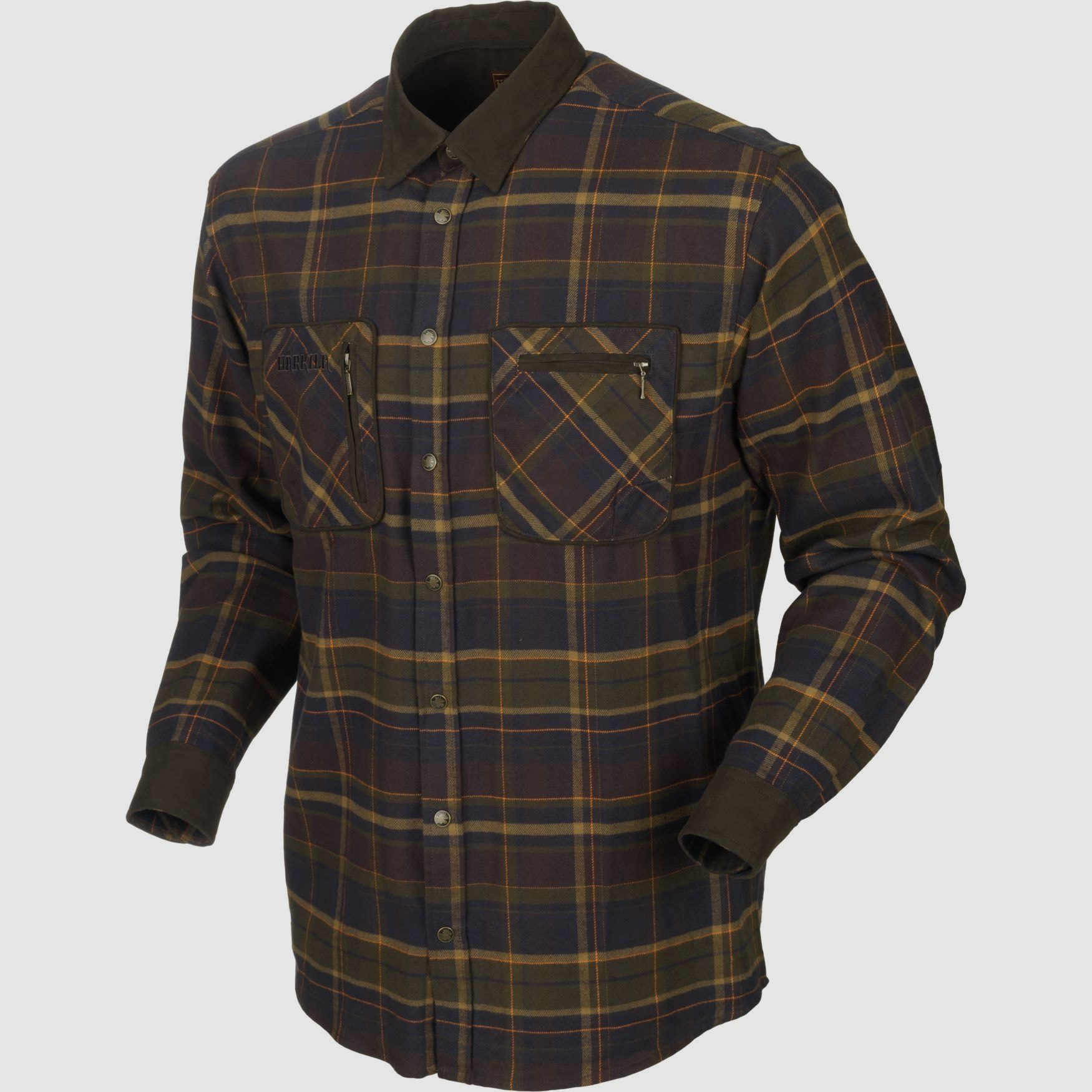 Härkila Pajala shirt Mellow brown check 2XL
