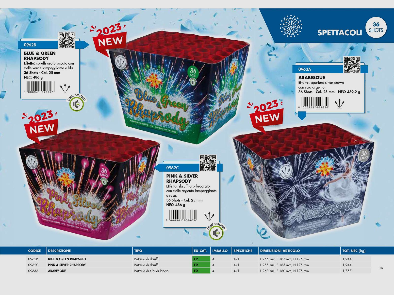 BORGONOVO – KATALOG FEUERWERK, Bild 57 von 164
